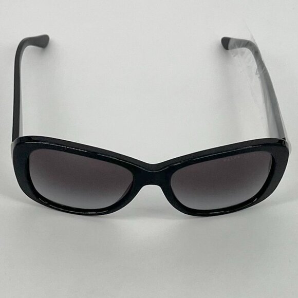 Ralph by Ralph Lauren Women Rectangular Sunglasses Black Gradient Oversized - Picture 4 of 10